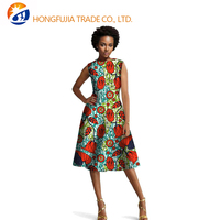 Kain Organza Polos Tenun Bermotif Fashion, Ankara Batik Wax, Berat Sedang 140g/m, Lebar 47/48 inci, Tahan Gesekan