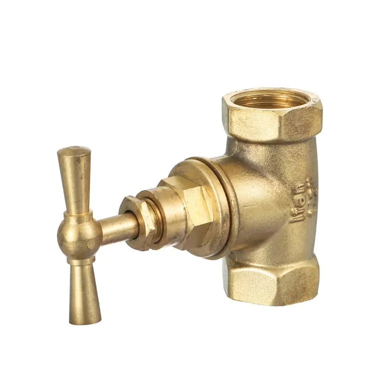 Premium Brass Globe Valve Single-Handle Double Thread Copper Water Stop Valve for Plumbing · image 5