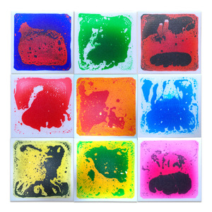 Pannelli Sensoriali Liquidi Multicolore Cangianti, Tappetino Morbido e Sicuro per Bambini, per Sala Giochi e Uso Educativo Speciale - Product Image 6