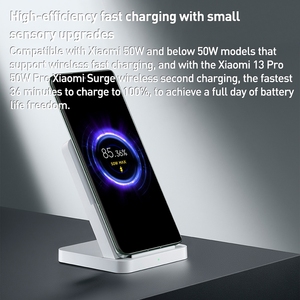 <span class=keywords><strong>Xiaomi</strong></span>-<span class=keywords><strong>Cargador</strong></span> inalámbrico original de soporte vertical de 50W, carga rápida <span class=keywords><strong>Pro</strong></span>, <span class=keywords><strong>Cargador</strong></span> universal <span class=keywords><strong>Xiaomi</strong></span> para teléfono móvil - Product Image 3