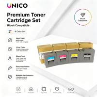 Cartouche de toner UNICO MPC8003 compatible MPC6503 pour imprimante laser Ricoh Lanier Savin MP C6503 C8003