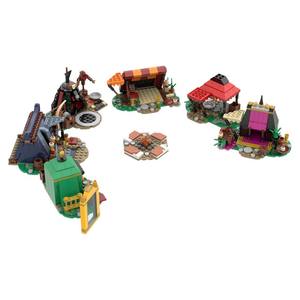 Funbuild MOC-190297, Set <span class=keywords><strong>de</strong></span> Construcción <span class=keywords><strong>de</strong></span> <span class=keywords><strong>Castillo</strong></span> con Puerta 3 y Campo <span class=keywords><strong>de</strong></span> Fuego, Bloques <span class=keywords><strong>de</strong></span> Construcción <span class=keywords><strong>de</strong></span> Modelo <span class=keywords><strong>de</strong></span> <span class=keywords><strong>Castillo</strong></span>, Juguete <span class=keywords><strong>de</strong></span> la Era <span class=keywords><strong>de</strong></span> Fantasía, Ladrillos <span class=keywords><strong>de</strong></span> Ensamblaje DIY para Niños - Product Image 3