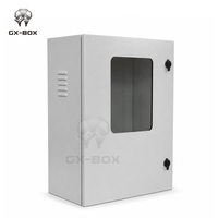Caja de Distribución Eléctrica Industrial Montada en Pared, Impermeable, con Recubrimiento en Polvo, para Paneles de Control e Instrumentos