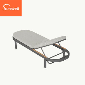 Muebles de Exterior, Tumbona de Aluminio, Tumbona para Playa, Hotel, Piscina, Tumbonas para Proyectos Hoteleros - Product Image 4