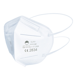 Máscara respiradora con válvula <span class=keywords><strong>FFP2</strong></span>/KN95 | Plegable | Diadema | Blanco | en stock y envío rápido | Precios directos de fábrica - Product Image 6