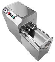 Elektrische Aardappelchips Snijder Roestvrijstalen Wortel Elektrische Aubergine Aardappelstrip Snijmachine
