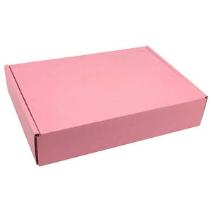 Emballage cadeau personnalisé FPG Boîtes postales d'emballage en <span class=keywords><strong>carton</strong></span> ondulé Boîtes d'expédition roses - Product Image 3
