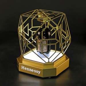 New Cage LED White Liquor Holder Display Racks Bottles Presenter Wine Decoration Presenter - Product Image 6