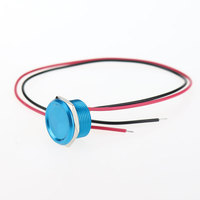 Sakelar Sentuh Piezo Anti Vandal Tekanan Tinggi Aluminium 16mm 19mm 22mm 25mm, Sakelar Sensor Sentuh Kuning Merah