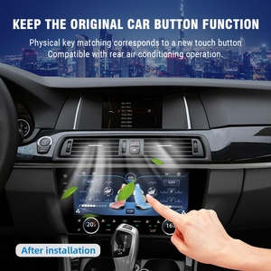 Navihua 10.25" Car <b>Stereo</b> Head Unit with Climate Control AC Panel for BMW 5 Series F10 F11 2011 - 2017 Multimedia Display - Product Image 2