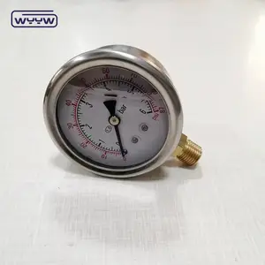 wholesale new customized oil filled pressure gauge 10 bar