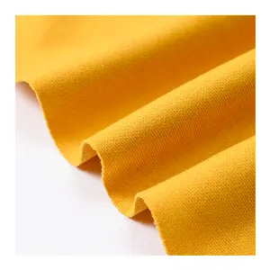 Bespoke skin friendly micro stretch double sided brushed cotton fabric 95% cotton 5% spandex baby cloth adult clothing.