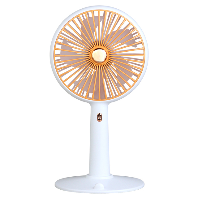 DD8158A 2025 New Big Size Handheld Fan USB Rechargeable Brushless Mini Fan with Base for Outdoor Indoor Three Wind Speeds