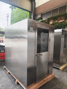 ห้องอาบน้ำอากาศแบบสแตนเลสสำหรับเพาะเห็ด  สำหรับ 1-2 คน อุปกรณ์ห้องปลอดเชื้อสำหรับพื้นที่ปลูกเห็ดและพื้นที่เพาะเชื้อ - Product Image 2