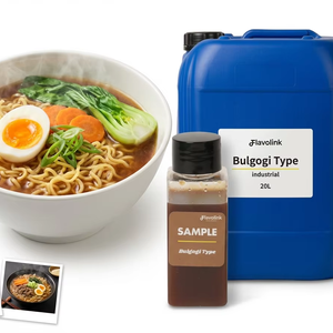 Flavolink R-Bulgogi Base d'arôme liquide coréenne pour snacks et nouilles, ingrédient végétal, rehausseur alimentaire, sans sucre, 20kg/canette, Durée de conservation 12 mois - Product Image 1