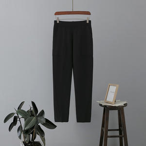 Mid-Waisted Knitted Crystal <strong>Harem</strong> <strong>Pants</strong> Women Autumn Winter New Loose Slimming Wool-Lined Nylon/Cotton Carrot <strong>Pants</strong> <strong>Pants</strong> - Product Image 2