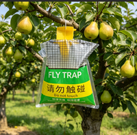 Piège à mouches suspendu efficace, sûr et écologique. Idéal pour les vergers et les fermes afin de protéger les produits. Durabl