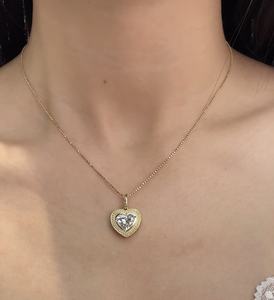 Joyería Fina Personalizada, Colgante de Oro Sólido Real de 9k, 10k, 14k, 18k, Oro Rosa, Amarillo, Blanco, Diamante/Gema de Laboratorio, Fabricación en Fábrica - Product Image 5