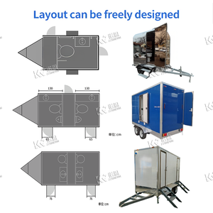 Remorque toilettes portables 2 postes Australie, remorque sanitaires mobiles, remorque toilettes à louer pour événements - Product Image 6