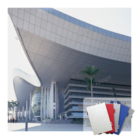 Muro cortina de panel perforado para fachada metálica de pared decorativa para chapa de aluminio aislada arquitectónica