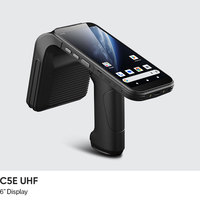 Ordinateur mobile portable Android 13 IP65 4G, lecteur RFID UHF plus puissant, scanner de codes-barres, GPS, PDA robuste, lecteur NFC C5E Chainway