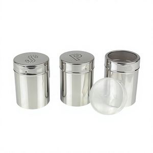 Hot Sale Elegant Stainless Steel <b>Salt</b> Pepper <b>Shaker</b> Set Modern Design Eco-Friendly Dishwasher Safe Mayur Exports Model 3570 - Product Image 1