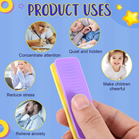 Ensemble de jouets en silicone 8 pièces pour toucher les doigts, ensemble de jouets anti-stress et anti-stress pour enfants, adultes, TDAH, autisme et anxiété