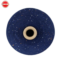 High for Content 1mm Rainbow Sequin Cotton Linen Blended Eco-Friendly Recycled High Tenacity Dyed Yarn for Sock Knitting