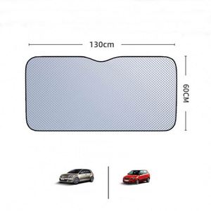 Front <b>Window</b> Visor Shield Aluminum Foil Insulation Windshield Cover Sun <b>Shade</b> Summer Cool for Car - Product Image 4
