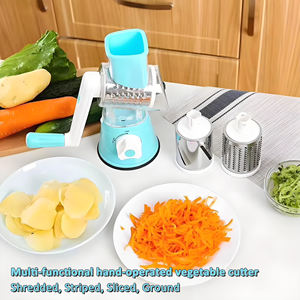 قطاعة خضروات يدوية متعددة الوظائف مطبخ منزلي مفرمة لحم يدوية مبشرة خضروات قطاعة طبلة ثوم قطاعة - Product Image 2