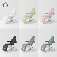 Canapé de beauté noir électrique moderne pour chaises de salon spa table de massage chiropratique pour la traite des cils pour hôtels
