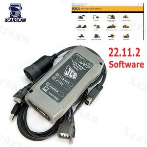 Equipo Electrónico para Construcción, Herramienta de Diagnóstico JCB V22.11.2, Service Master Electrónico, Canbus J1708, Escáner de Servicio JCB - Product Image 1