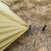 Tente de Montagne Ultralégère pour 4 Personnes, Conception en Dôme pour Expédition en Base de Camp, Forte Résistance au Vent, Fiable