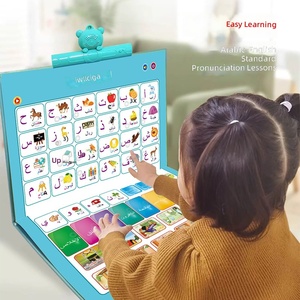 Tableau mural multifonctionnel 23-en-1 pour l'apprentissage de l'<span class=keywords><strong>arabe</strong></span> en audio, jouet éducatif précoce et cognitif pour enfants - Product Image 5