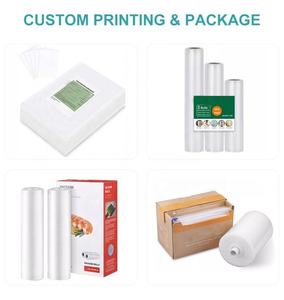 BPA-Free Large <b>Vacuum</b> <b>Sealer</b> Bags 11\" Sous Vide Bulk Rolls Puncture Prevention Security Feature - Product Image 3