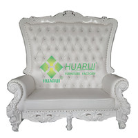 Chaises de trône royales en or au design très élégant, chaises de mariage de luxe
