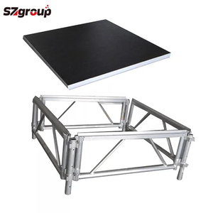 Scène en treillis d'aluminium, équipe d'ingénieurs professionnels en R&D, scène en aluminium avec escaliers assemblables pour les lieux culturels et de divertissement - Product Image 3