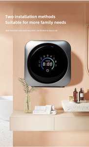 Automatic Mini Portable All-In-One Washer/Dryer Front Loading Plastic Energy Saving Touch Screen Stainless Steel Hotel Smart Aut - Product Image 4