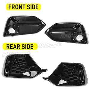 4 pièces – Cache-phares antibrouillard avant et arrière pour Honda Civic 5 portes FK4 FK7 Hatchback 2016-2021 - Product Image 2