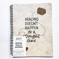 Journaux de bien-être mental, affirmation spirituelle, journal guidé de santé mentale, cahier d'exercices de relaxation et d'autosoins