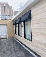 Revêtement mural flexible en pierre RCL pour bâtiments hôteliers, intérieur et extérieur, imperméable, facile à installer, carreaux en céramique MCM