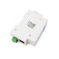 USR-DR302 Din Rail seri RS485 ke Ethernet TCP IP Server modul Ethernet Converter Modbus RTU ke Modbus TCP Unit