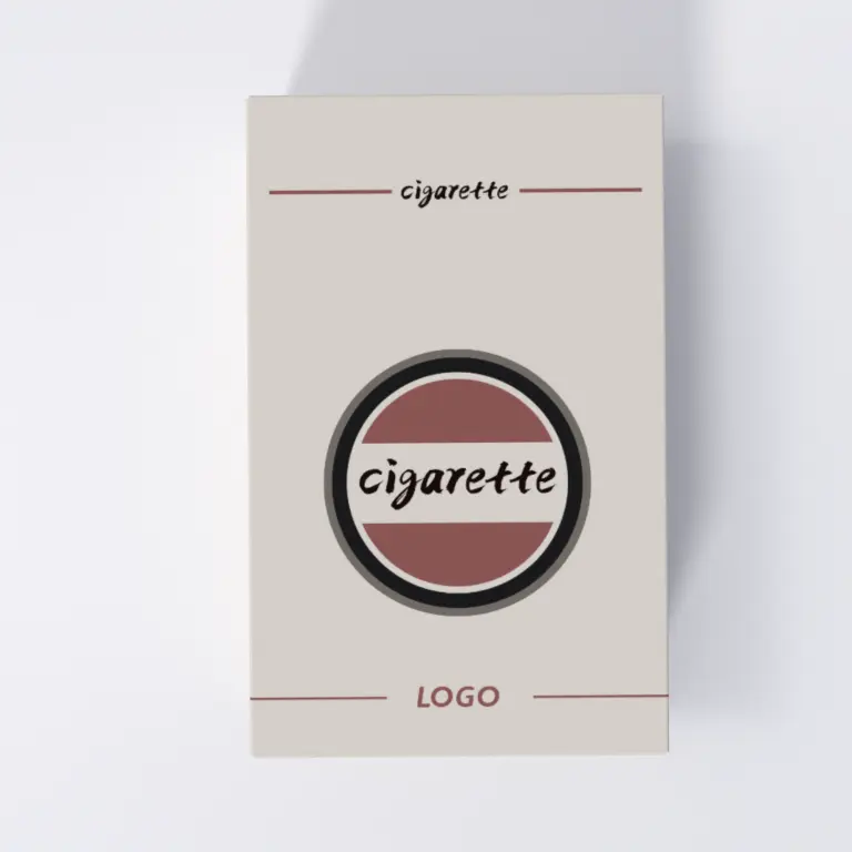 Custom Logo Printed Luxury Packaging Cigarette Box Cigarette Packaging Boxes