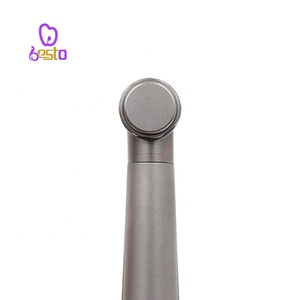 Besto Turbina de aire dental Pieza de mano Piezas de mano de alta velocidad de acero inoxidable Punta dental 4 agujeros Cabeza estándar Instrumento de odontología - Product Image 5