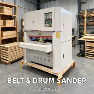 Nieuwe Brede Band Schuurmachine Eenvoudig Te Bedienen Voor Thuisgebruik Retail & Bouw Drumschuurmachine Voor Houtschuren - Product Image 3