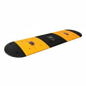 6-Meter PVC Road Cable Ramp with Flashing Lights and Cover - Product Image 2