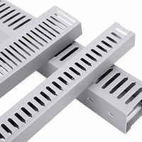 Goulotte de câblage électrique en PVC, gaine de câblage isolée pour armoire de commande