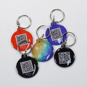 <strong>Customize</strong> <strong>Logo</strong> Programmable Rfid Chip <strong>Nfc</strong> Epoxy <strong>Keychain</strong> <strong>Tag</strong> <strong>NFC</strong> Epoxy Key Fob For Social Media Business - Product Image 3