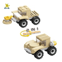 Blocs de construction éducatifs en plastique ABS écologique STARMERRY, mini-modèles personnalisables, animaux marins, boîte colorée, vente chaude