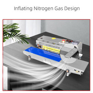 YOUXUAN Semiautomática Vertical Banda Saco De Plástico Selador De Calor Máquina De Selagem De Embalagem - Product Image 4